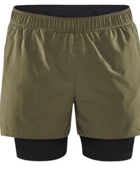 CRAFT MEN'S ADV ESSENCE 2-IN-1 STRETCH SHORTS